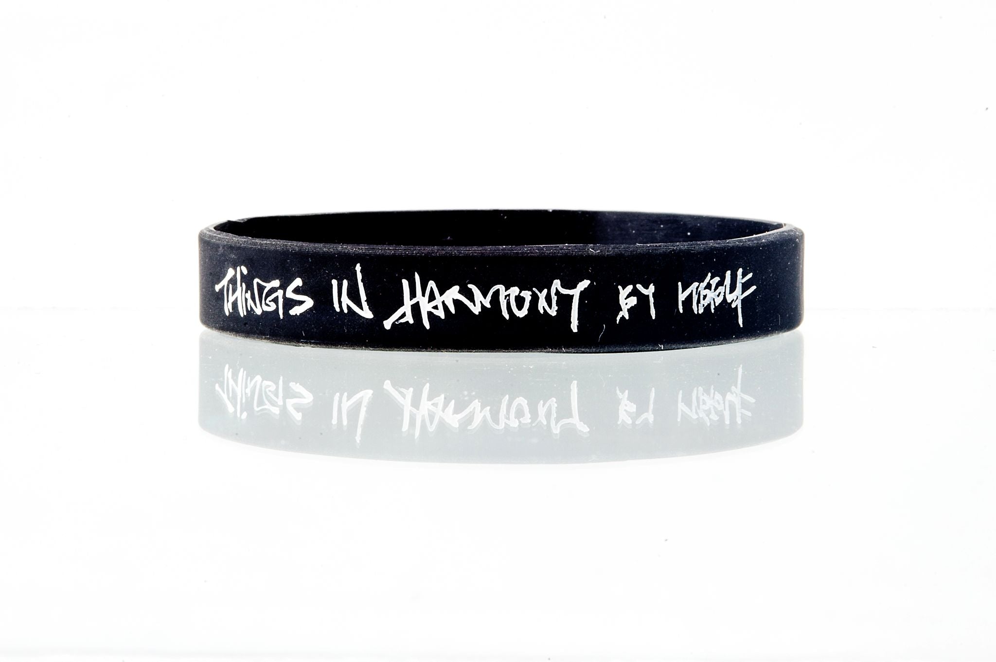 Things in Harmony Connection Band by Spirit Linx — a 1/2‑inch wristband symbolizing oneness, letting go, and moving with the natural flow of instinct.