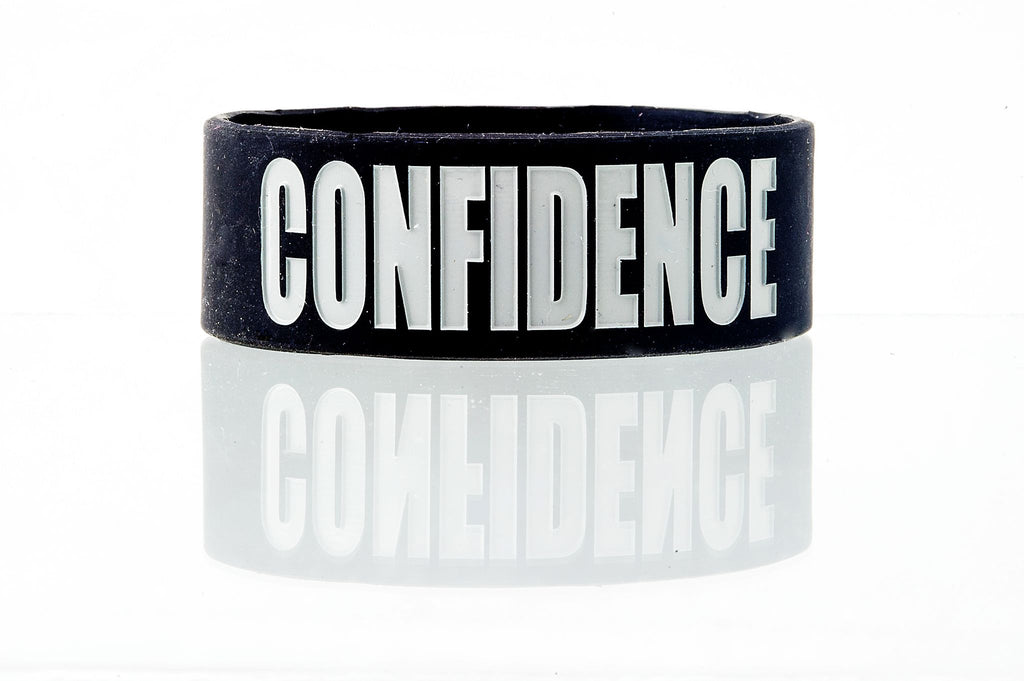 Confidence Intentional Band by Spirit Linx — a 1‑inch wristband representing courage, self‑belief, and the strength to move with certainty.