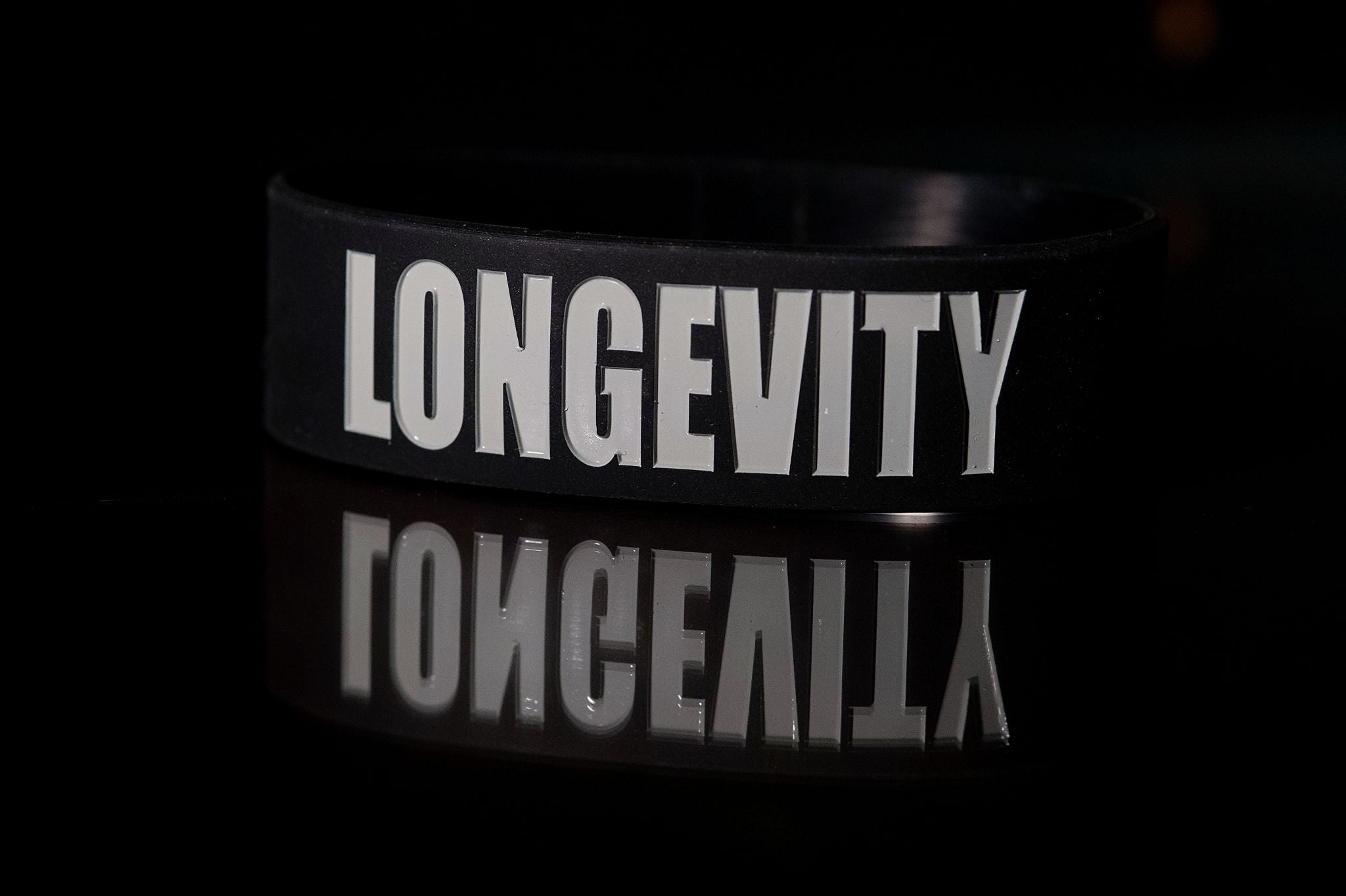 Longevity Intentional Band by Spirit Linx — a 1‑inch band symbolizing vitality, endurance, and the inner strength to keep growing.