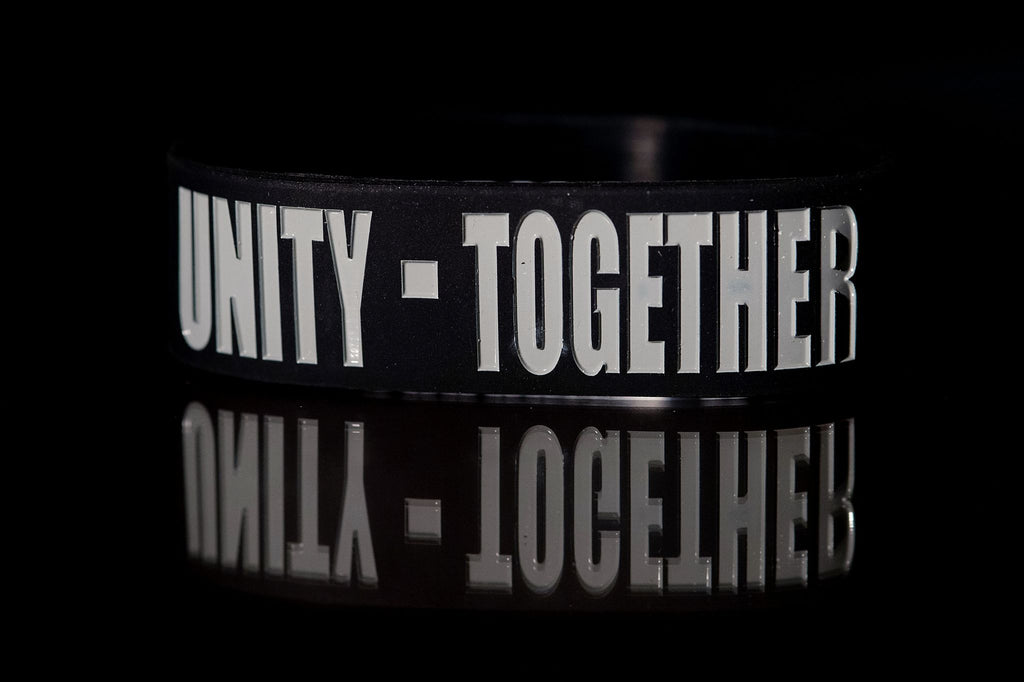 Unity Intentional Band by Spirit Linx — a 1‑inch wristband representing shared purpose, collective strength, and moving as one.